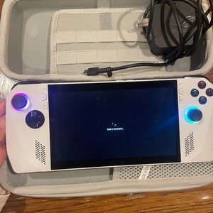 ASUS Handheld Console with White and Black Finish
